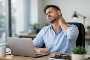 Read more about the article How to Reduce Neck Stiffness After Desk Work