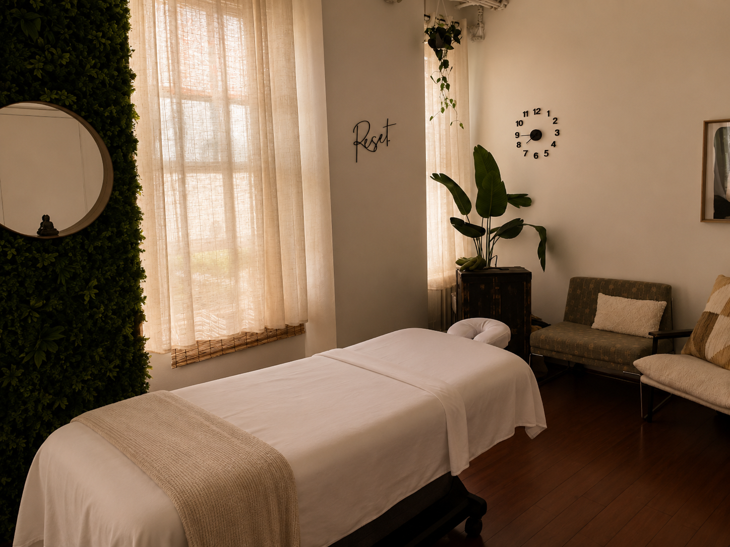 RESET massage therapy clinic in downtown Vancouver