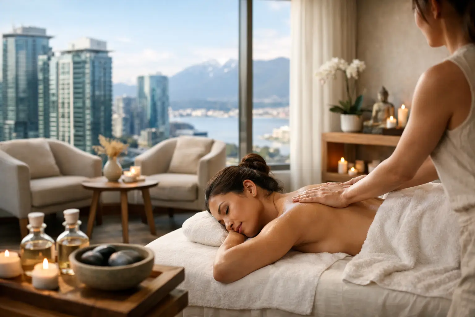 Boutique Massage Studio Downtown Vancouver
