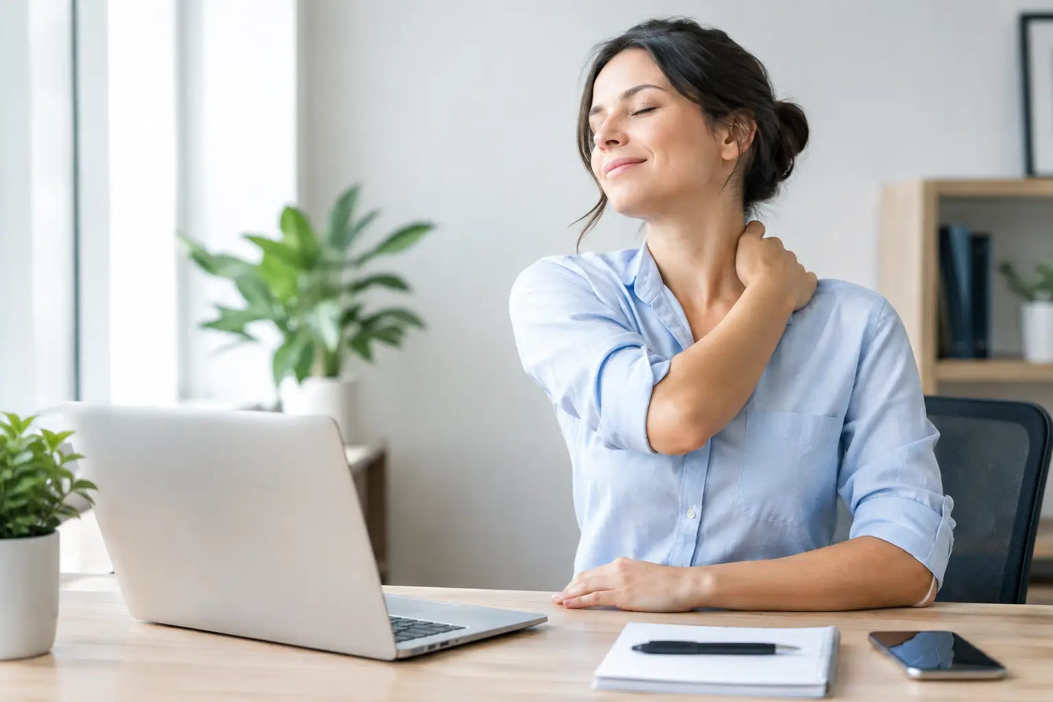 How to Ease Desk-Related Stiffness at Work